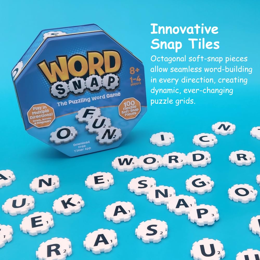 WordSnap rotating word grid keeps every player with a steady view