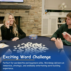 WordSnap durable tiles withstand frequent handling for long-lasting play