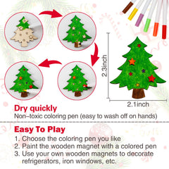 Worgree snowflake magnet design for creative decorating
