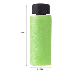 WORKER Stefan 36mm short darts in green and black, compatible with short magazines.