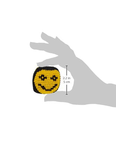 World Footbag Faces Footbag 3 Pack close-up colors highlighting light, portable practice for new players.