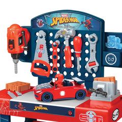 World Tech Toys Spider-Man bench set screwdriver supports safe, age-appropriate tinkering fun.