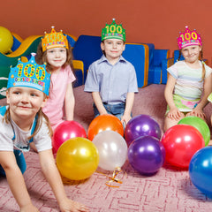 WorldBazaar long-lasting cardstock crowns withstand classroom wear.