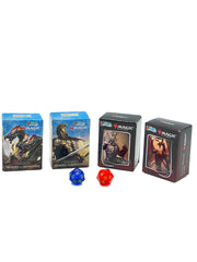 World's Smallest MTG set includes 4 tuck boxes for organization.