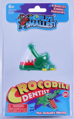 World's Smallest Crocodile Dentist box ready for quick family play.