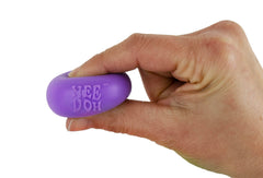 World's Smallest Nee-Doh palm-sized squishy for tactile satisfaction.