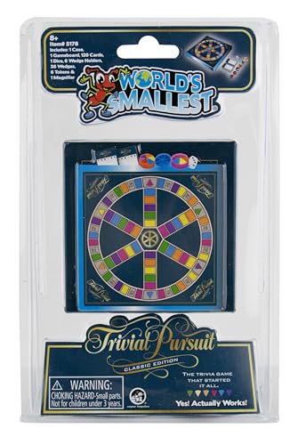 World's Smallest Trivial Pursuit cards deliver instant trivia on the go