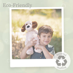 World's Softest Duds Doggie uses safe, non-toxic materials for worry-free play.