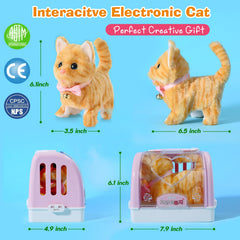 WorWoder cat tail wag feature adds lifelike charm during play.