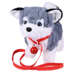 WorWoder Alaska plush dog walking mode encourages active playtime.