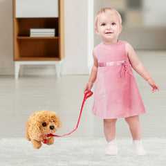 WorWoder Plush Teddy Dog compact size suitable for small spaces.