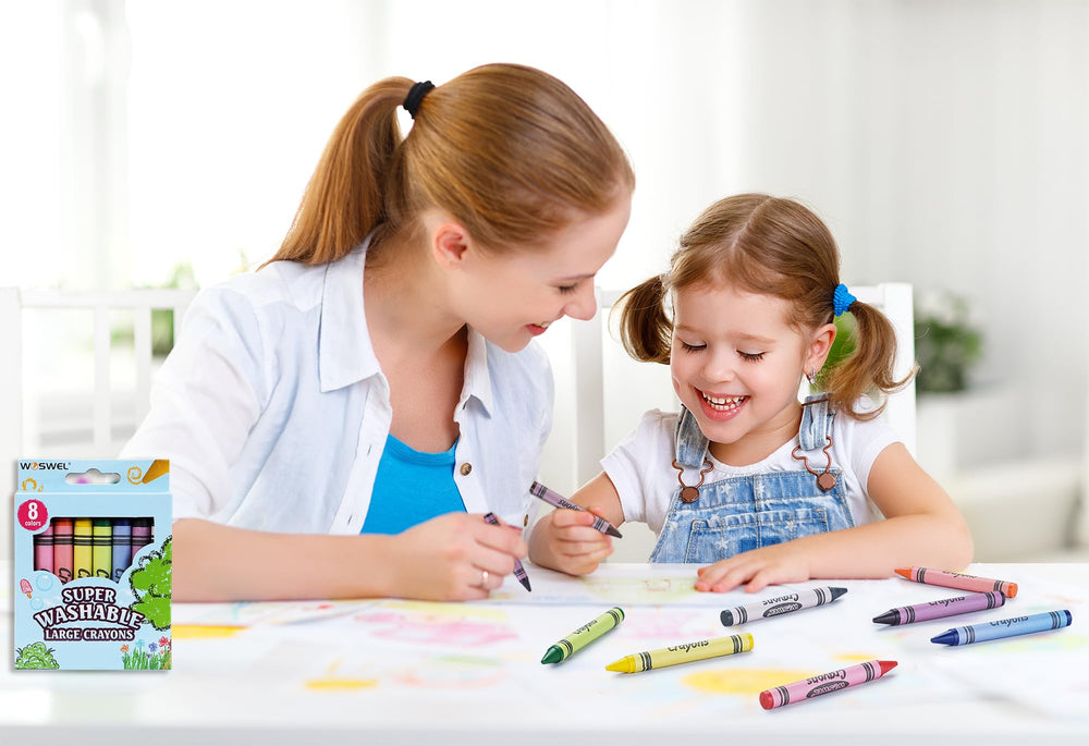 WOSWEL crayons make a thoughtful gift for young artists