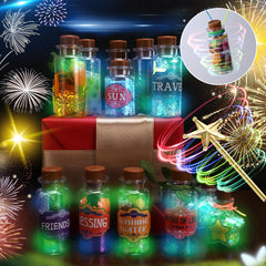 Wothfav glow-in-the-dark beads add sparkling potions for sensory fun.