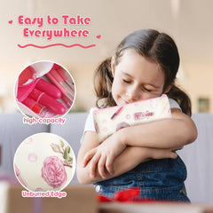 Woumserta safe mess-free makeup enhances imaginative play sessions