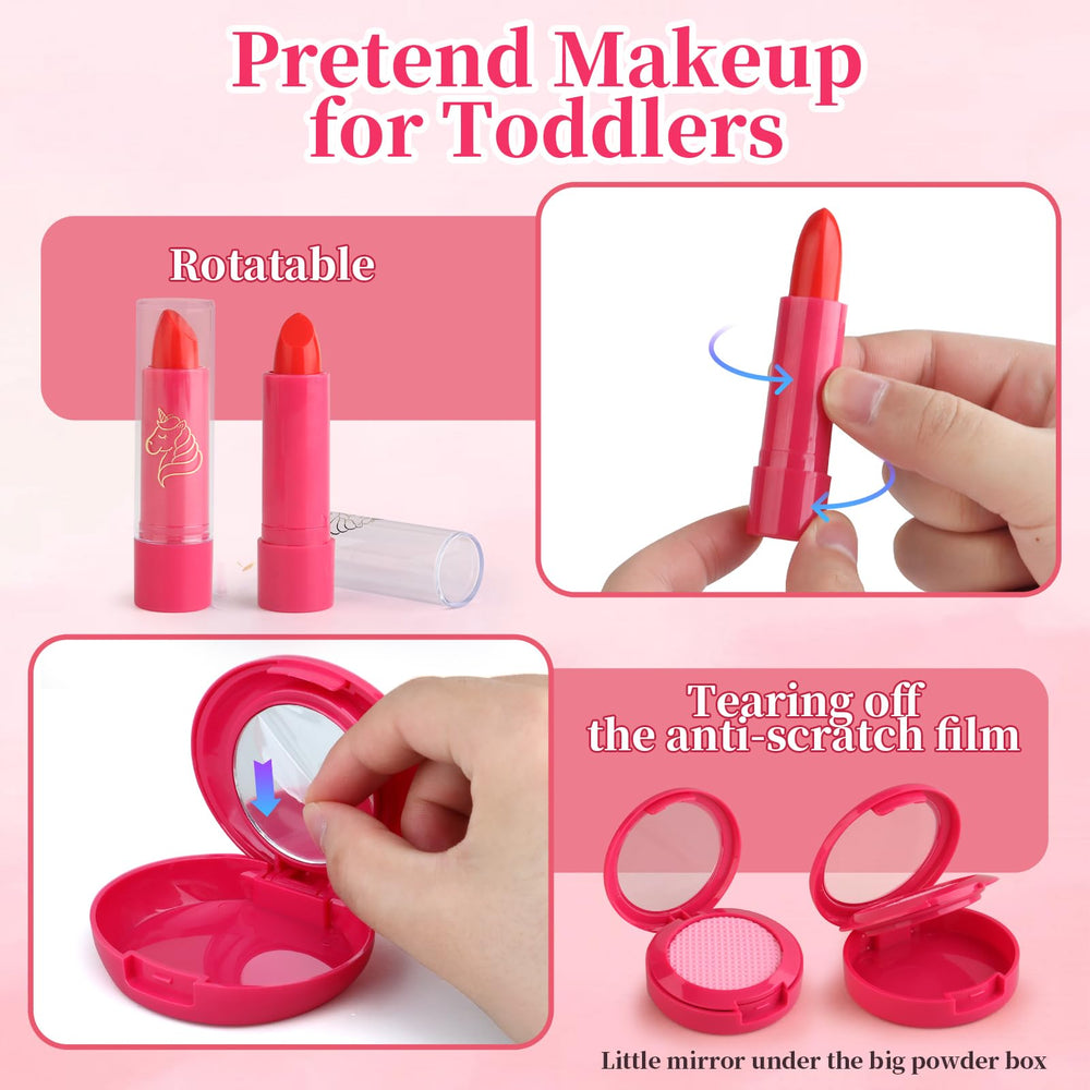 Woumserta lipstick for pretend play encourages storytelling and color exploration