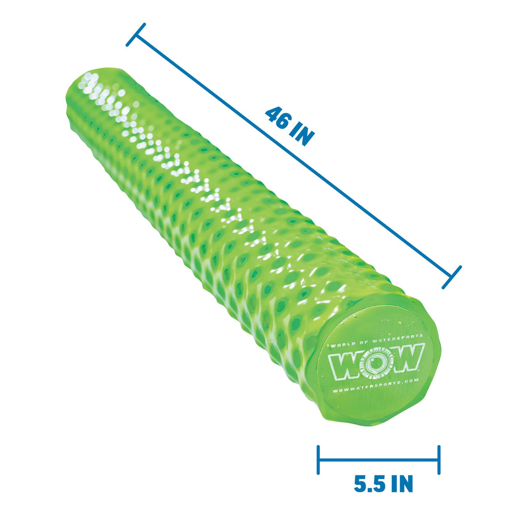 WOW Sports heavy-duty vinyl coated noodle for long-lasting color and durability