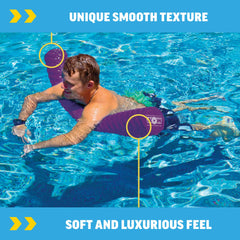 WOW Sports noodle with ribbed texture for secure grip during floats