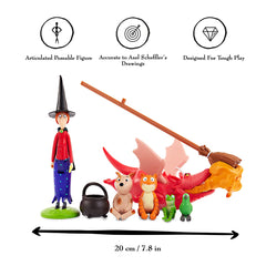 WOW! STUFF Room On The Broom Cat figure for storytelling adventures.