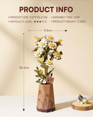 Wowood botanical collection puzzle, enriching pastime doubles as eye-catching home decor.