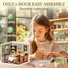 Wowood tea house family-craft session encourages teamwork and memorable bonding