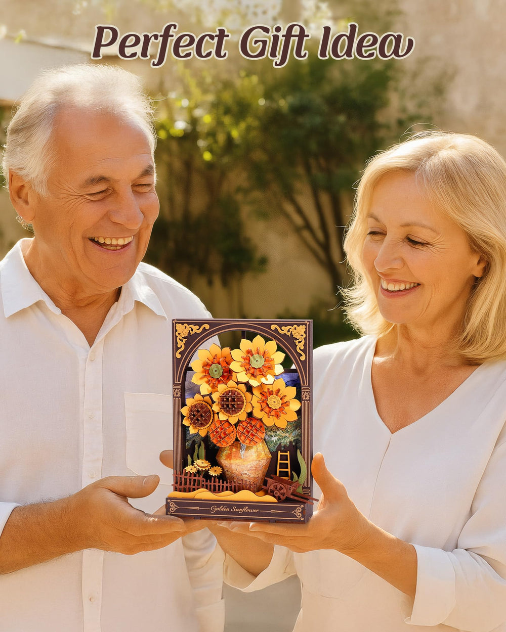 Wowood Van Gogh Sunflower puzzle after-sales support ensures smooth setup