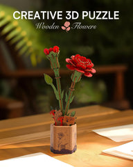 Wowood wooden puzzle decor for stylish home or office display