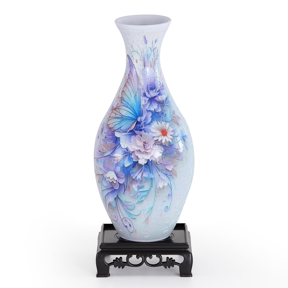 WowSome puzzle vase close-up of interlocking pieces ensuring sturdy construction