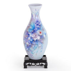 WowSome puzzle vase close-up of interlocking pieces ensuring sturdy construction