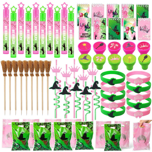 WPAZH bubbles for pink and green party favors, perfect for party games and prizes.
