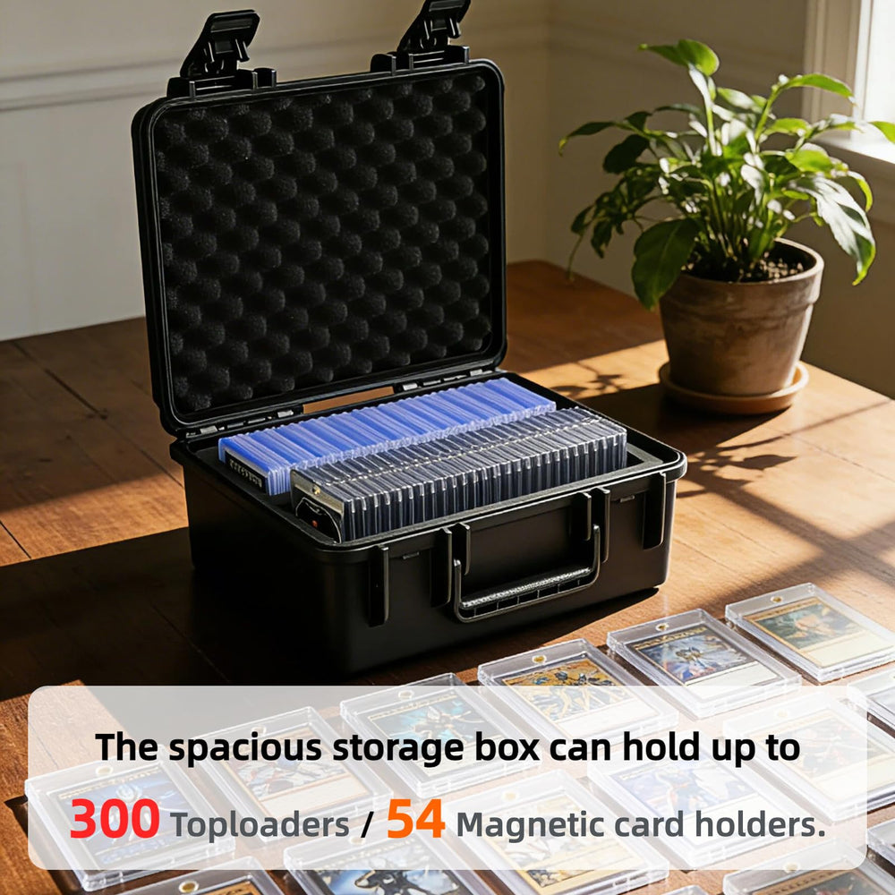 WPGEAR foam insert keeps rigid card holders neatly secured.