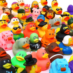 WQTHE different rubber duck styles offer visual variety for collectors and kids alike.
