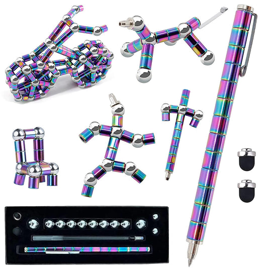 WQWQUU Fidget Pen magnet play for creative shapes and focus