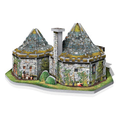 Wrebbit 3D Hagrid's Hut pumpkin patch adds whimsy to the scene.