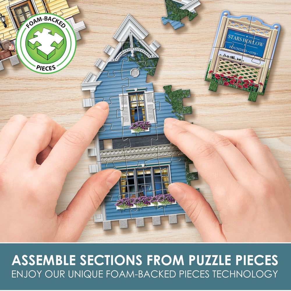 Wrebbit 3D Puzzle Gilmore Girls Gazebo focus recreates Stars Hollow ambiance