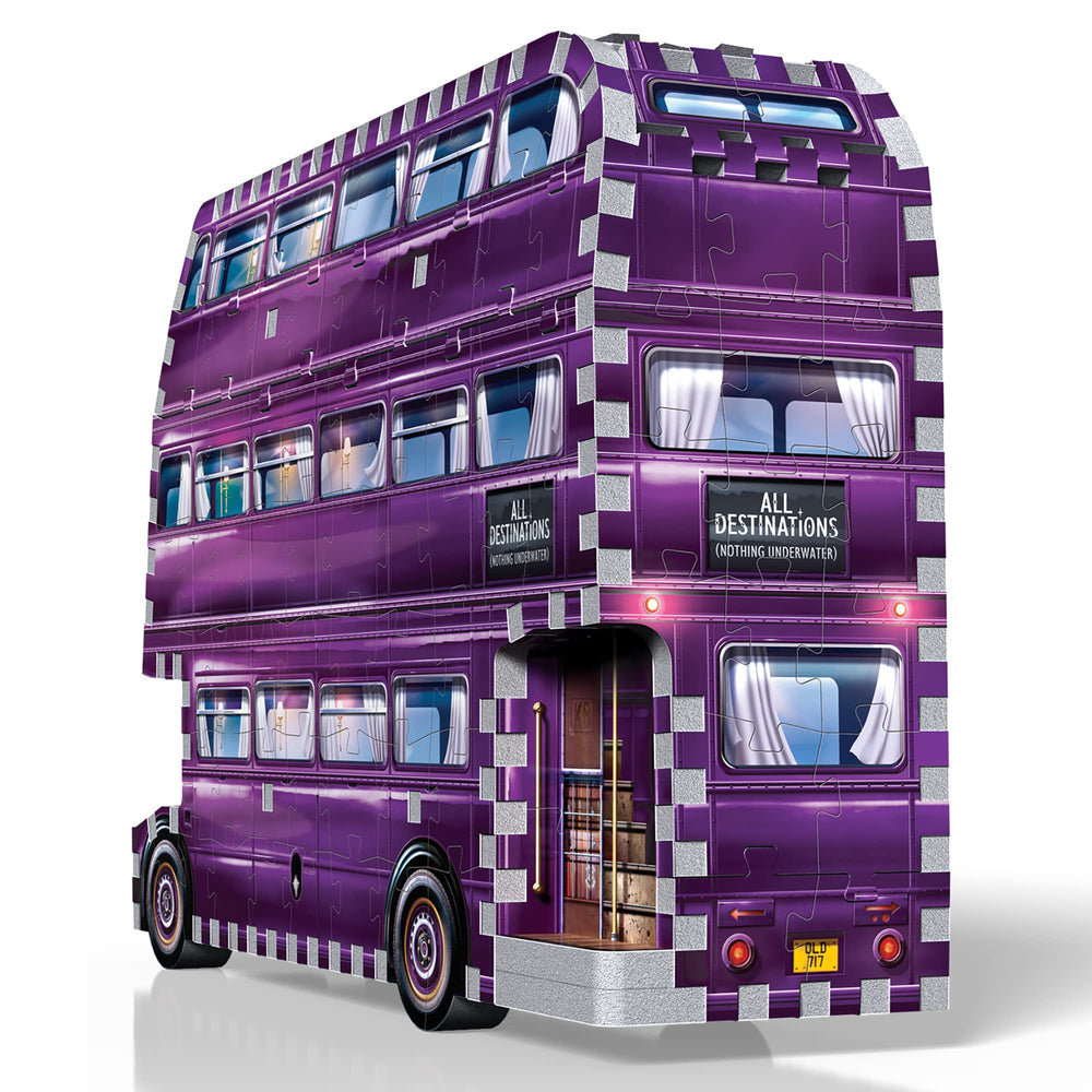 Wrebbit3D Knight Bus windows close-up highlighting details