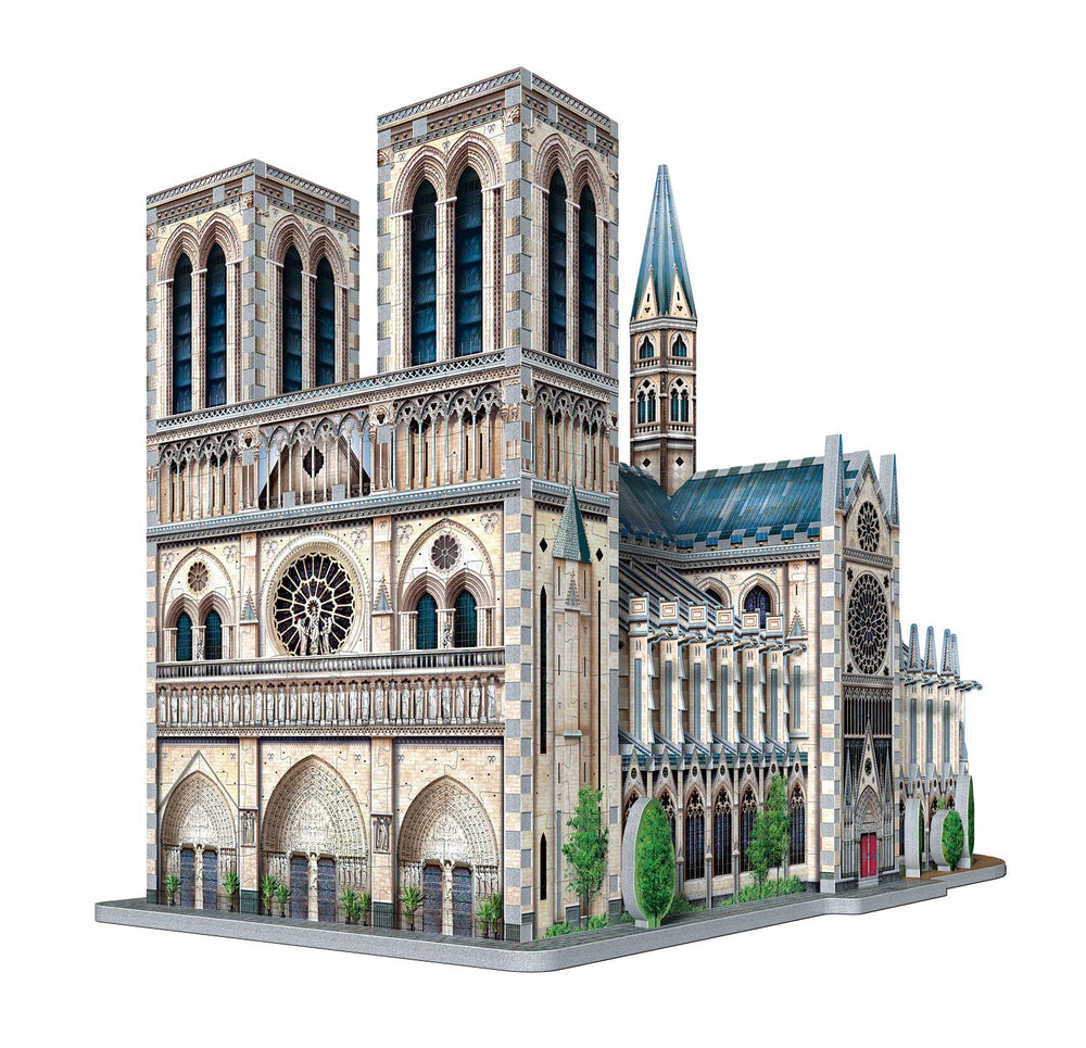 Wrebbit3D Notre-Dame Paris interlocking pieces ensure accurate fitting