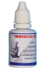 Wryxia microscope immersion oil bottle 25ml for clear imaging.