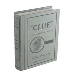 WS Game Company Clue vintage bookshelf edition box front with stylish storage.
