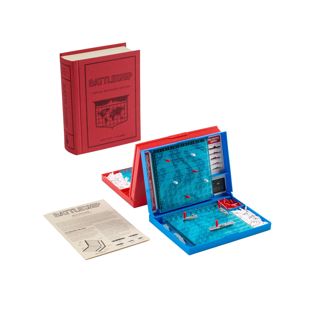 WS Game Company Battleship red hit and white miss pegs aid clear tracking.