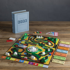 ws game company the game of life vintage bookshelf edition money policies stocks, for authentic setup