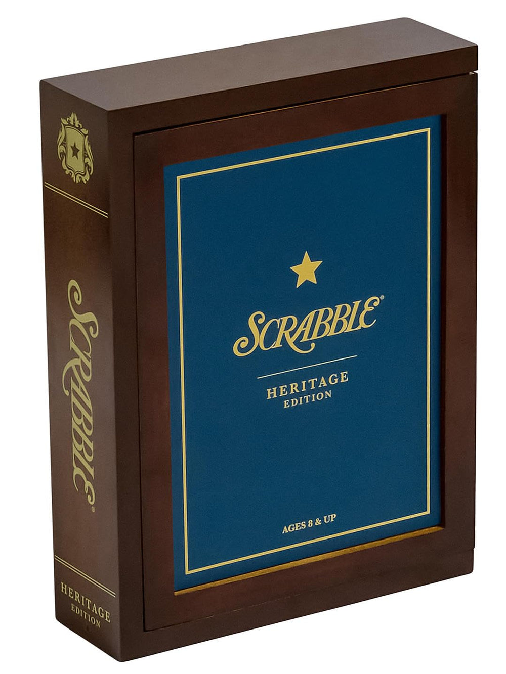 WS Game Company Scrabble Heritage Edition instruction sheet guides quick learning.