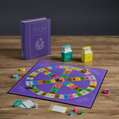 WS Game Company Trivial Pursuit scoring wedges showing progress