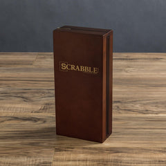 WS Game Company Scrabble Deluxe Compact Dimensions fit easily in travel bags.