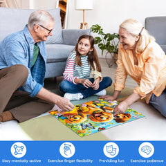 WSCXSC lake scene puzzle promotes relaxation and focused attention