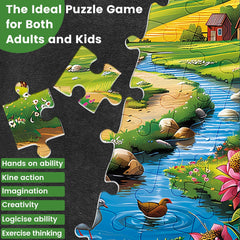 WSCXSC puzzle box and pieces ready for gifting and at-home entertainment.