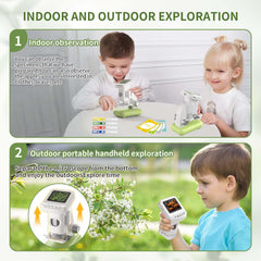 WSDMIC 1200X detachable stand for stable indoor viewing