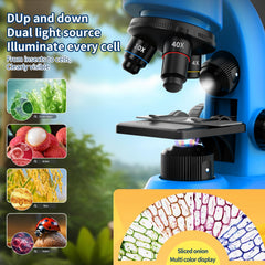 WSDMIC dual LED illumination enables clear contrast on opaque and transparent specimens.
