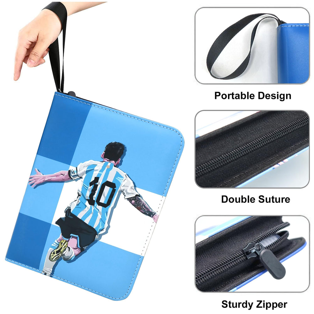 WTVIDAS 3-ring metal clips open and close for flexible page count and organization.