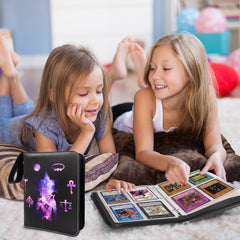 WTVIDAS card album fits standard trading cards for versatile use.