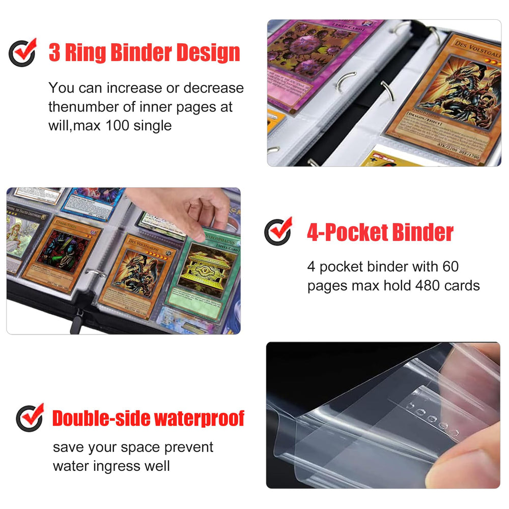 WTVIDAS waterproof PU cover protects cards from moisture and dust.